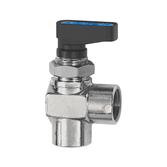 Winkel-Mini-Kugelhahn 103360 - Mini-Kugelhahn (Pneumatik)