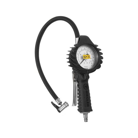 Standard hand tyre inflator with lever plug 136783 - Pressure gauge (hand-held)
