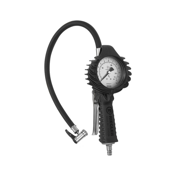 Standard hand tyre inflator with lever plug 136784 - Pressure gauge (hand-held)