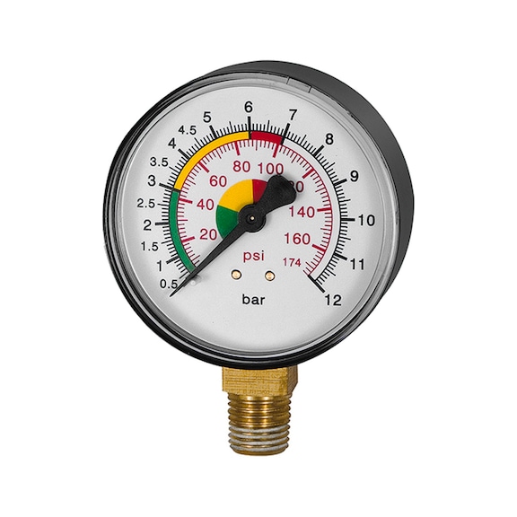 Pressure gauge diameter 63 mm uncalibrated 136797 - Pressure gauge