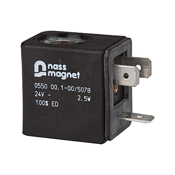 RIEGLER Magnetic coil 24 V DC 100740 - Solenoid coil (accessory, pneumatics)