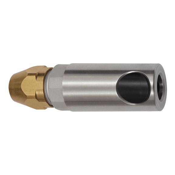 Push-button safety coupling Nominal diameter 8 ISO 6150 C Stainless steel 141963 - Multi connectors (pneumatics)