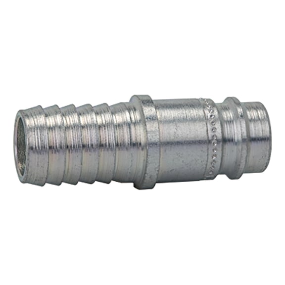 Plug-in sleeve Nominal width 10 Hardened/galvanised steel 107471 - Hose nozzle (threaded joint)