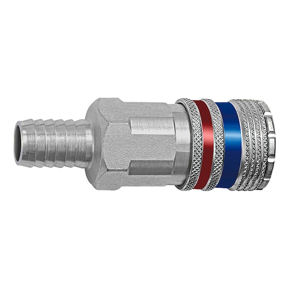 Safety coupling Nominal diameter 10 Steel/galvanised brass 107623 - Multi connectors (pneumatics)