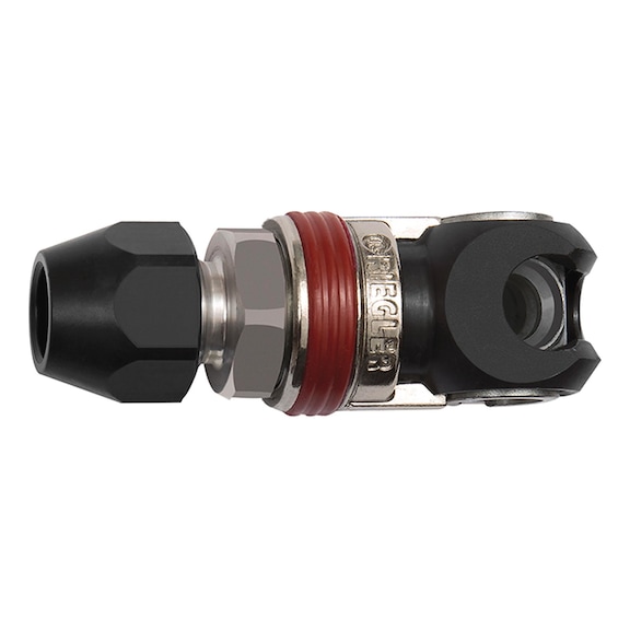 Swivel safety coupling Nominal width 5.5 ARO 210 Steel 141611 - Multi connectors (pneumatics)