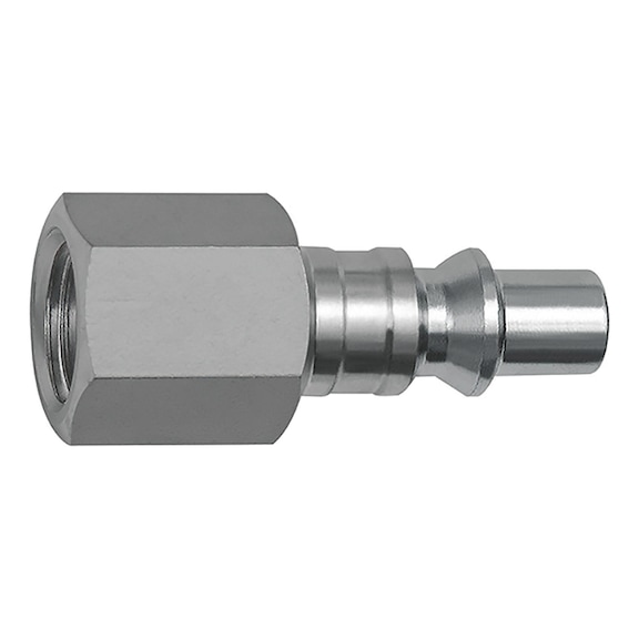Nipple for swivel safety couplings Nominal diameter 5.5 ARO 210 Steel 141616 - Hose fitting (screwed joint )