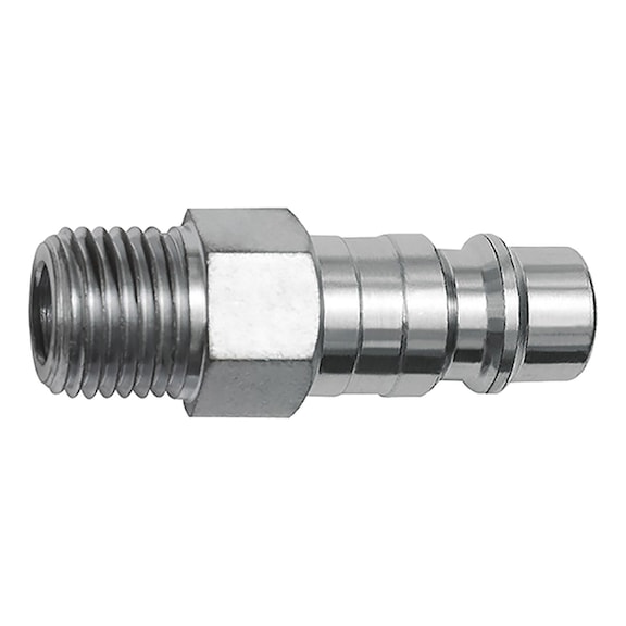 Nipples for swivel safety couplings Nominal diameter 7.2 Steel 141669 - Hose fitting (screwed joint )