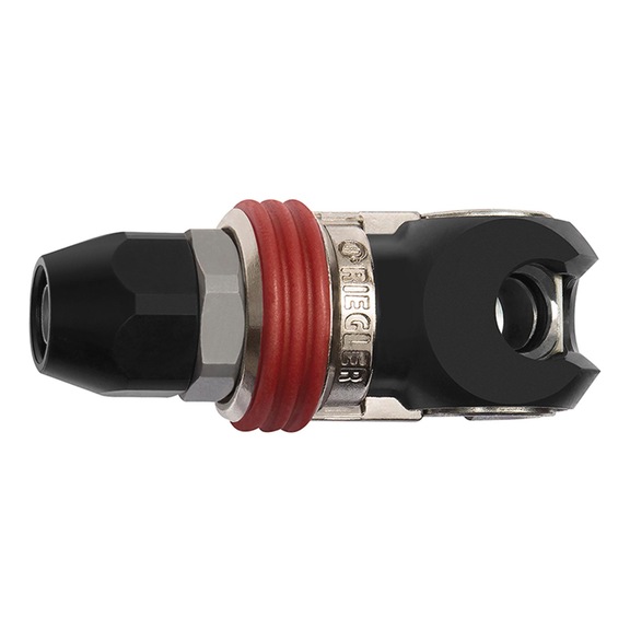 Swivel safety coupling Nominal diameter 8 ISO 6150 C Steel 141694 - Multi connectors (pneumatics)