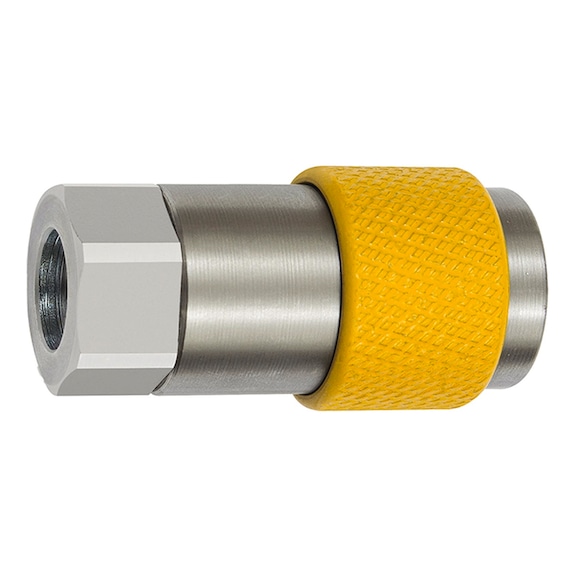 Unverwechselbare Dreh-Sicherheitskupplung Nennweite 6 ISO 6150 C Stahl 141860 - Kupplung (Pneumatik)