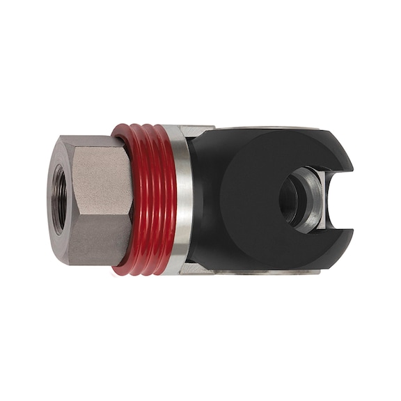 Schwenk-Sicherheitskupplung Nennweite 11 ISO 6150 C Stahl 141712 - Kupplung (Pneumatik)