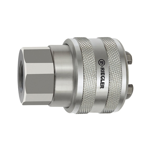 Rotary safety coupling Nominal diameter 11 Heavy series Steel 141800 - Multi connectors (pneumatics)