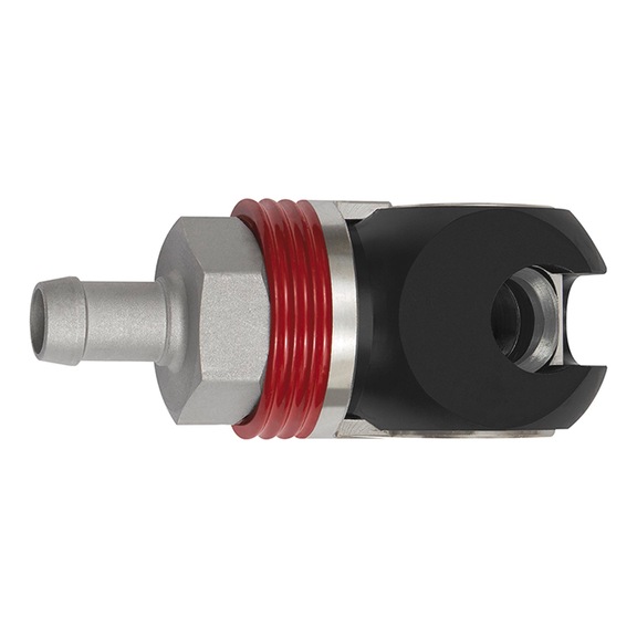 Schwenk-Sicherheitskupplung Nennweite 11 ISO 6150 C Stahl 141720 - Kupplung (Pneumatik)