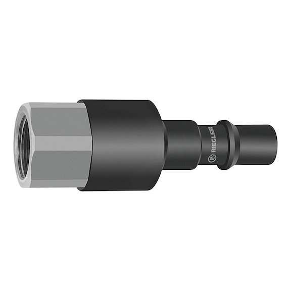 Nipples with non-return valve for couplings Nominal diameter 11 141794 - Hose fitting (screwed joint )