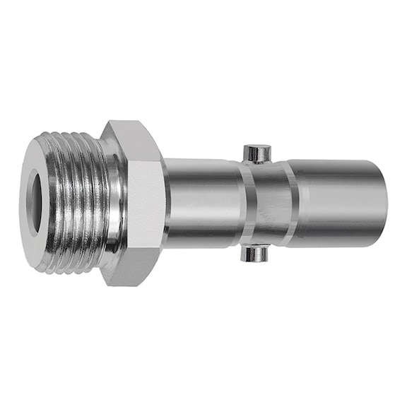 Nippel für Dreh-Sicherheitskupplungen Nennweite 11 schwere Reihe 141801 - Schlaucharmatur mit Verschraubung