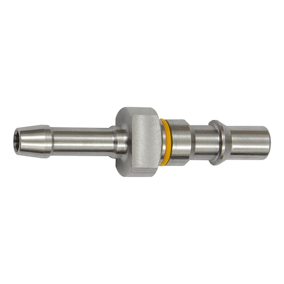 Distinctive push-in fitting nominal diameter 6 ISO 6150 C stainless steel 141870 - Hose nozzle (threaded joint)