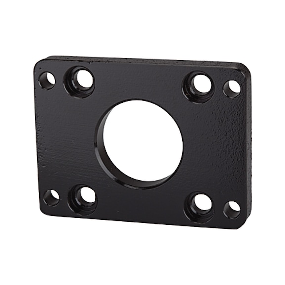 Flange mounting FA for short-stroke cylinders ACQ/ASQ 115880 - Mountening element for cylinder (accessory, pneumatics)