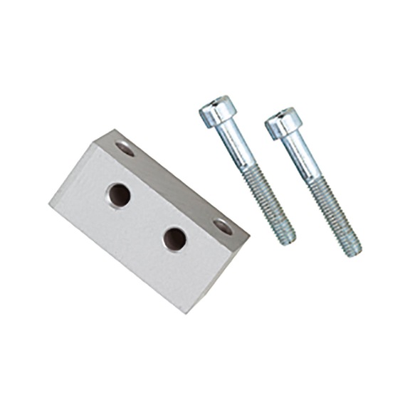 Foot mounting Aluminium bracket for rodless cylinders 106364 - Mountening element for cylinder (accessory, pneumatics)