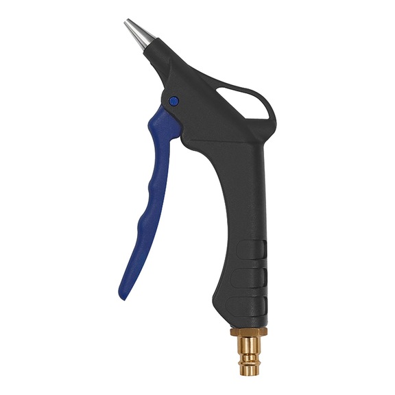 Blaspistole Kunststoff mit Kurzdüse 125364 - Pressluftblaspistole