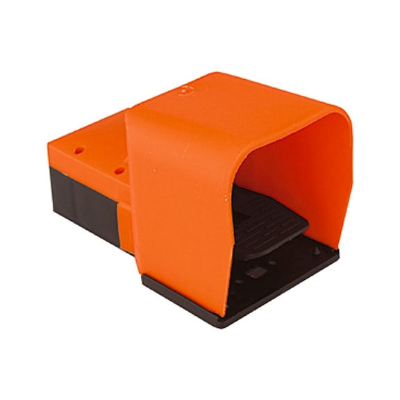 METAL WORK 5/2-way foot valve bistable latching with foot protection 106669 - 5/2 Directional control valve (pneumatics, unspecified)