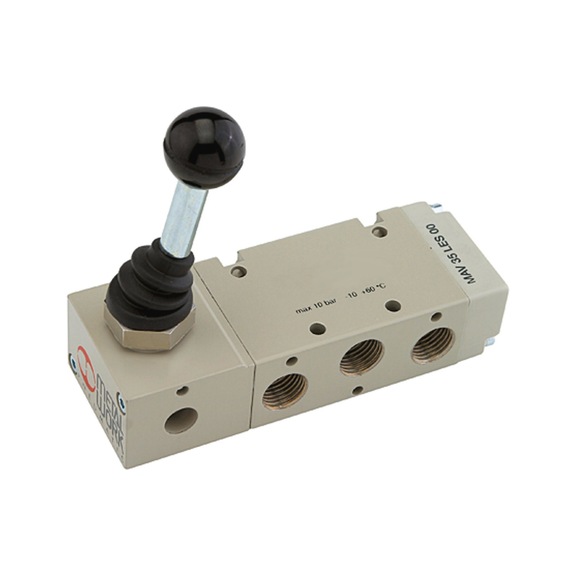 METAL WORK 5/2-way valve manual 90-degree lever 106467 - 5/2 Directional control valve (pneumatics, unspecified)