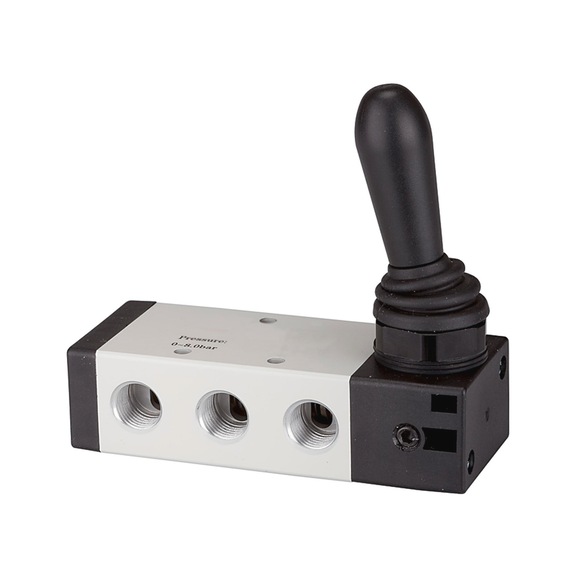 RIEGLER 5/3-way valve hand lever operation detent 115968 - Directional control valve (pneumatics, unspecified)