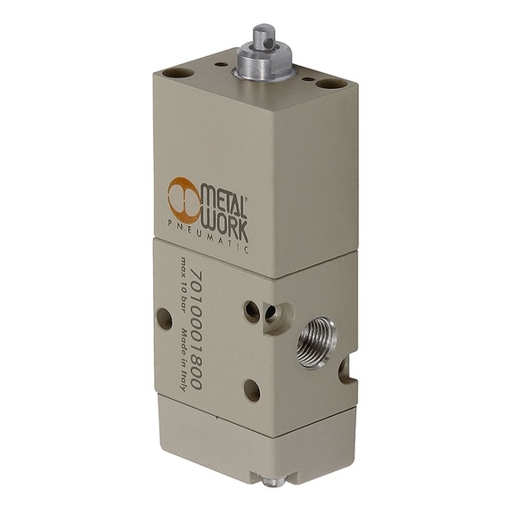 METAL WORK Push rod valve 3/2-way 106441 - Pneumatics (accessories, unspecified)