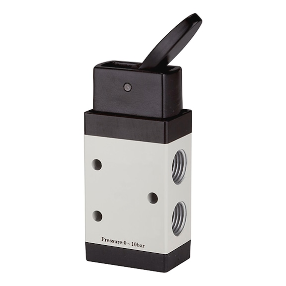RIEGLER 3/2-way valve manually operated rocker lever 115990 - Directional control valve (pneumatics, unspecified)