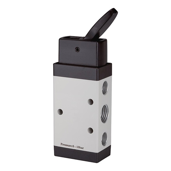 RIEGLER 5/2-way valve manually operated rocker lever 115992 - Directional control valve (pneumatics, unspecified)