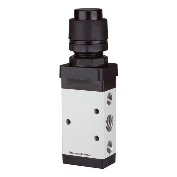 RIEGLER 5/2-way valve manually operated push button 116000 - Directional control valve (pneumatics, unspecified)