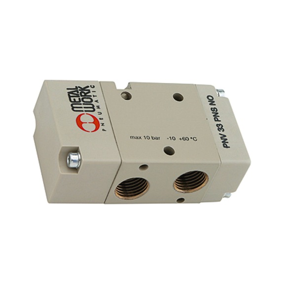 METAL WORK 3/2-way valve pneumatic monostable aluminium 106490 - 3/2 Directional control valve (pneumatics, unspecified)