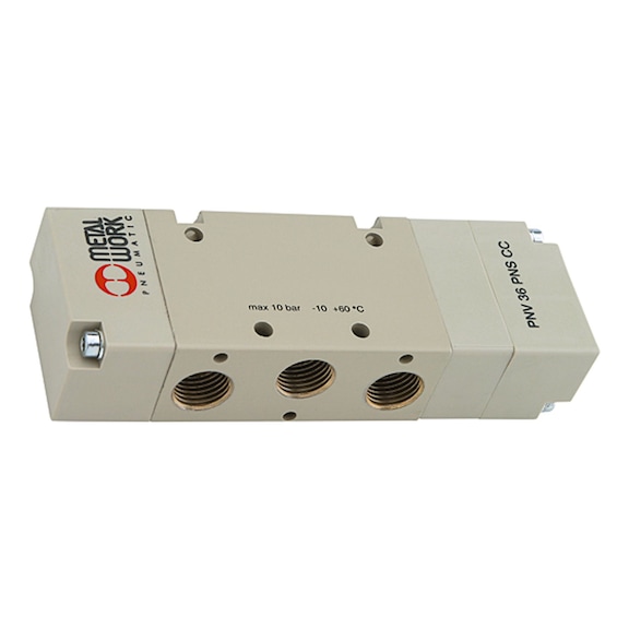 METAL WORK 5/3-way valve pneumatic aluminium 106517 - 5/3 Directional control valve (pneumatics, unspecified)