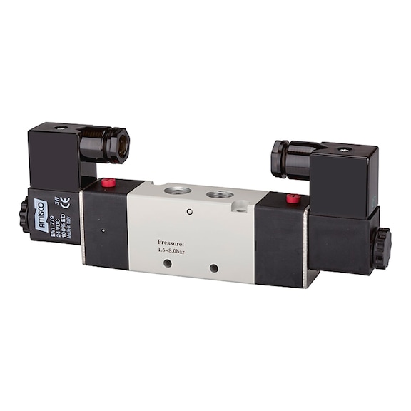 RIEGLER 5/2-Wegeventil elektropneumatisch bistabil 116140 - Wegeventil elektropneumatisch (Pneumatik, sonstige)