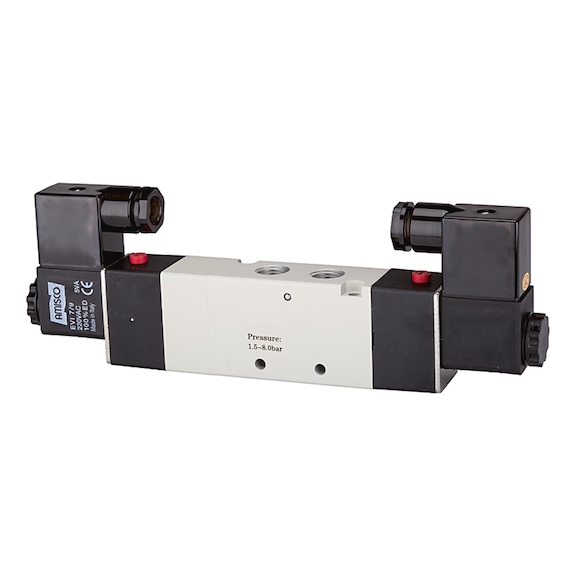 RIEGLER 5/3-Wegeventil elektropneumatisch Mitte geschlossen 116163 - Wegeventil elektropneumatisch (Pneumatik, sonstige)