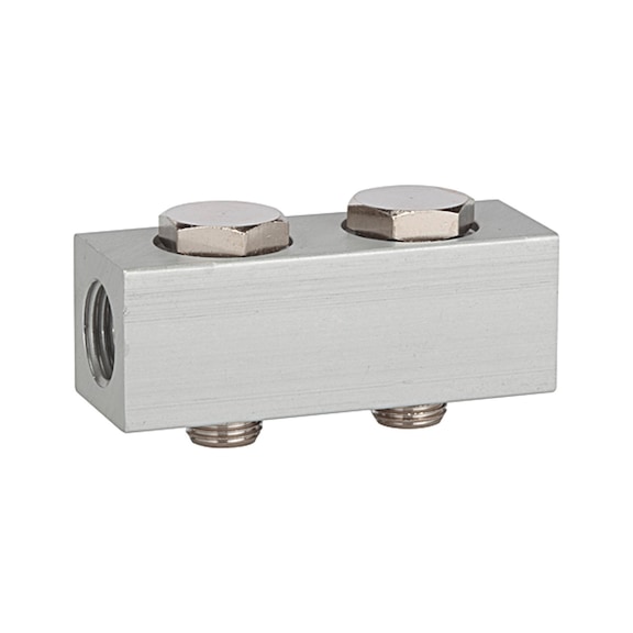 Supply bar for directional control valves with two valve positions 106610 - Manifold (pneumatics)