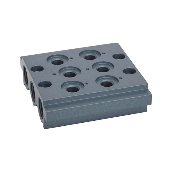 Multiple base plate for directional control valves 106632 - Subplate for valve (accessory, pneumatics)