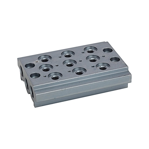 Multiple base plate for directional control valves 106634 - Subplate for valve (accessory, pneumatics)