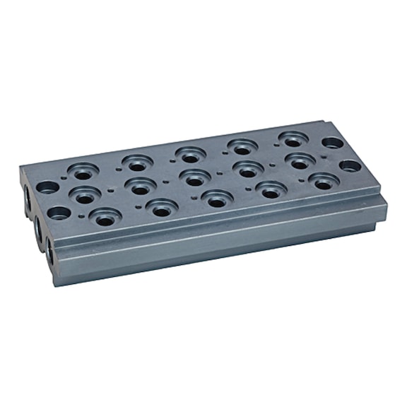 Multiple base plate for directional control valves 106635 - Subplate for valve (accessory, pneumatics)