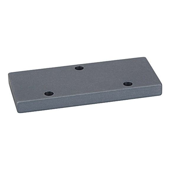 Cover plate for base plate system/multiple base plates 106631 - Subplate for valve (accessory, pneumatics)