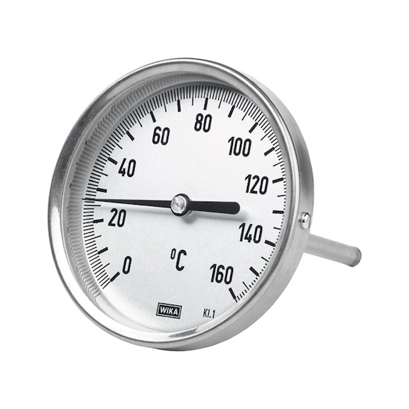 Bimetallthermometer Industrieausführung Anschluss hinten G 1/2 102776 - Anzeigethermometer