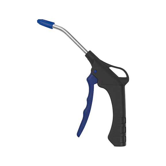 Plastic blow gun with extension tube 105 mm 125367 - Compressed air blasting gun