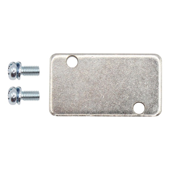 Abdeckplatte für Grundplatte für 3/2-Wegeventile 116241 - Anschlussplatte für Ventildirektmontage