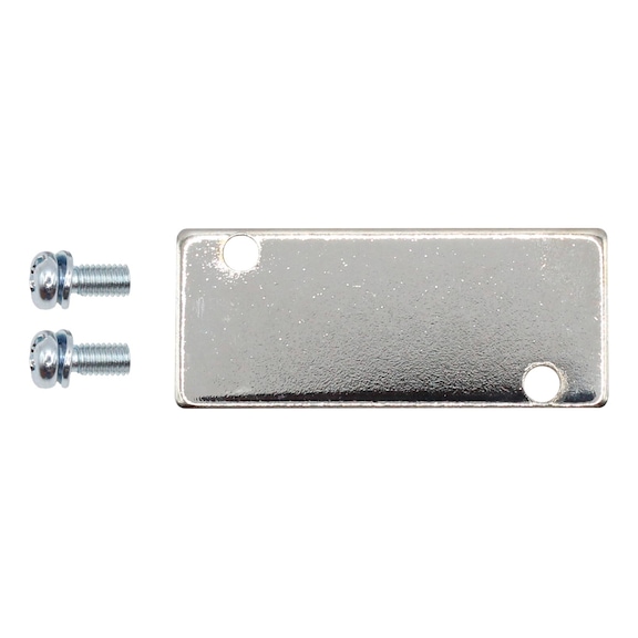 Cover plate for base plate for 5/2- and 5/3-way valves 116273 - Subplate for valve (accessory, pneumatics)