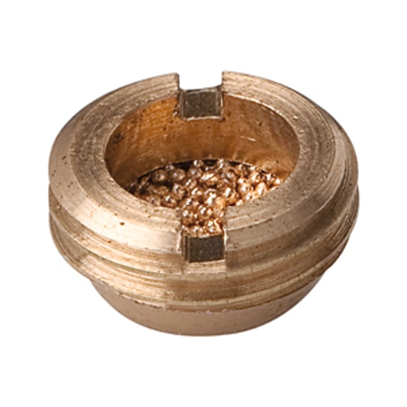 Sinterbronce-Schalldämpfer flach 113367 - Schalldämpfer (Zubehör, Pneumatik)