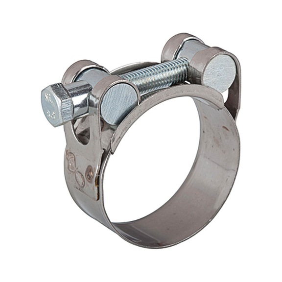 Hinge bolt clamp chrome steel 1.4016 194284 - Tube clamp (pneumatics)