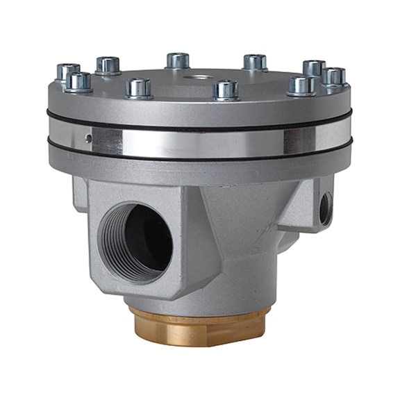 Pneumatic remote-controlled pressure regulator standard without pressure gauge 101255 - Standard air regulator (pneumatics)