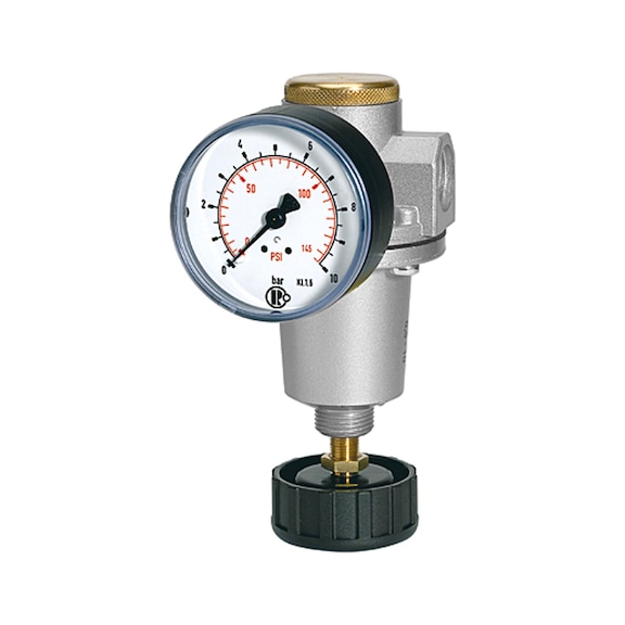 Druckregler Standard mit Manometer 100816 - Druckregler mit Manometer