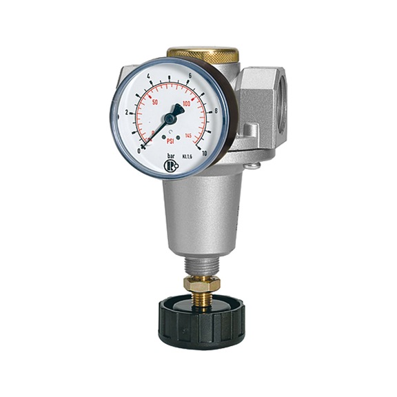 Standard pressure regulator with pressure gauge 100818 - Pressure regulator with pressure gauge