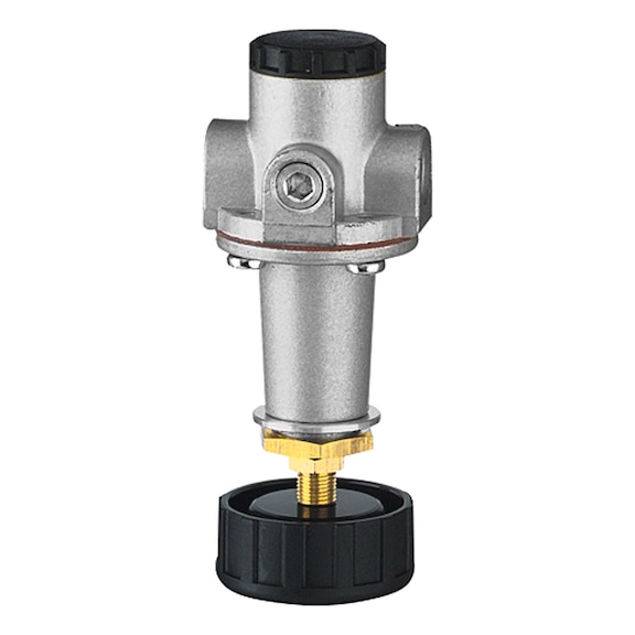 Pressure regulator for panel mounting standard without pressure gauge 100857 - Pressure regulator