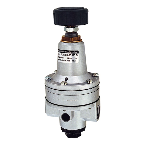 Precision pressure regulator without pressure gauge high flow rate 101238 - Precision air regulator (pneumatics)