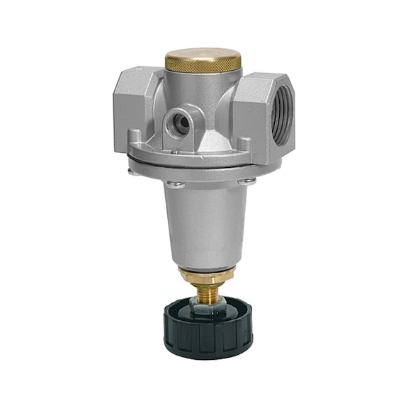 Pressure regulator for panel mounting standard without pressure gauge 100861 - Pressure regulator